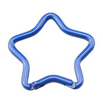 【2445】オーボエ 星型キーホルダー 星型カラビナ ブルーの万華鏡紫陽花 Amazon.co.jp: 星型カラビナ - 鍵やアクセサリー用の星型